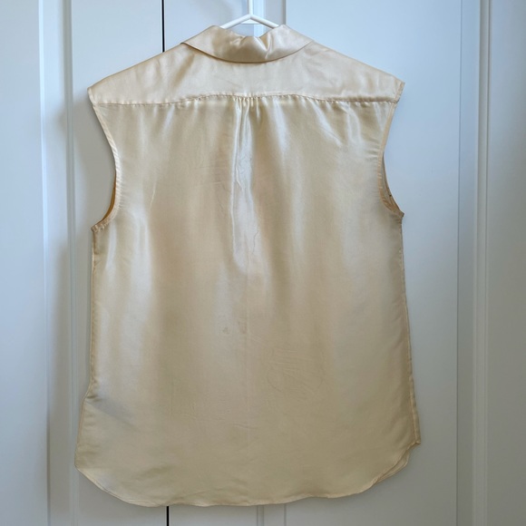 Satin J. Crew Blouse - Picture 2 of 4